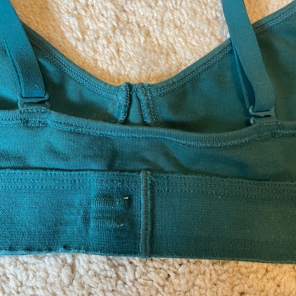 CALVIN KLEIN green logo bralette - Picture 3 of 4